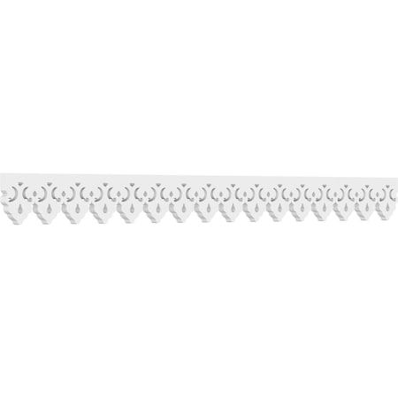 Ekena Millwork Markham Architectural Grade PVC Running Trim, 4"H x 5/8"P x 48"L RUNP04X0625X48MRK